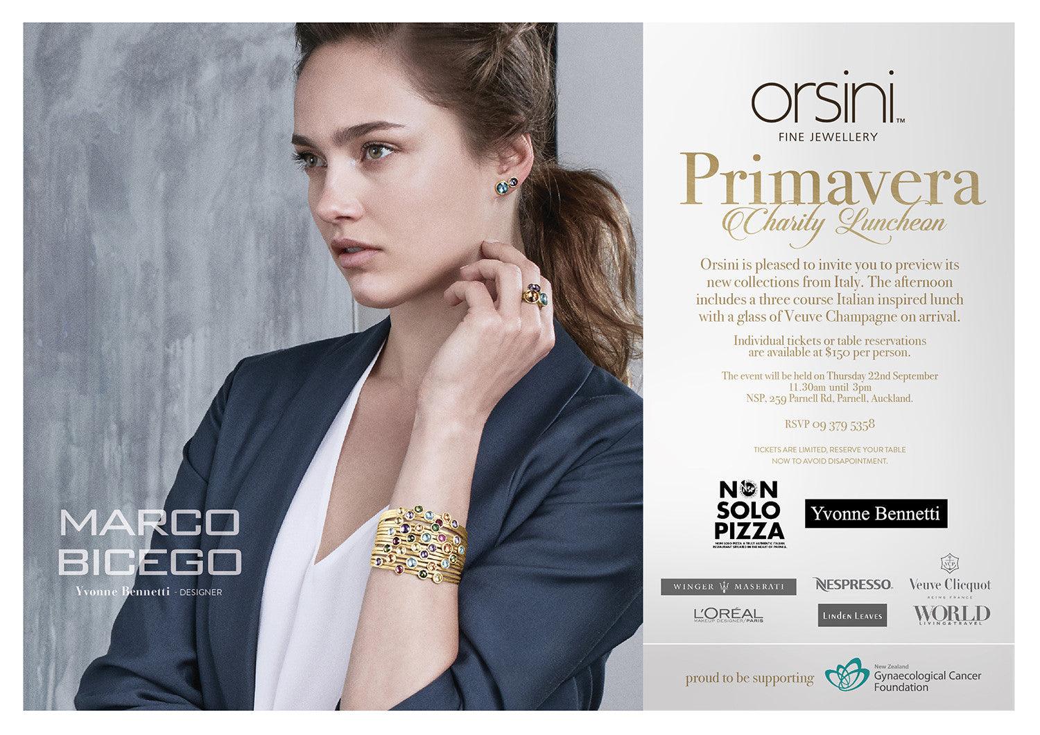 Primavera Charity Luncheon - Orsini Jewellers