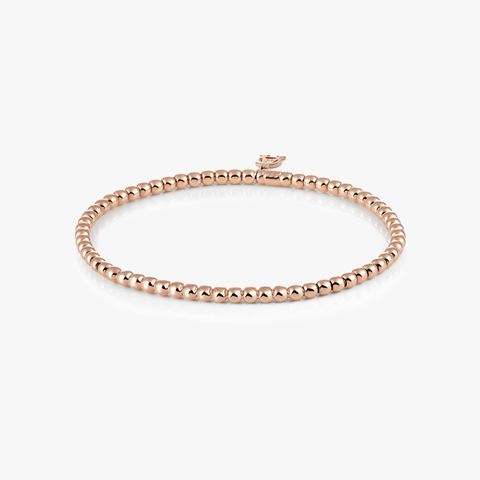 Al Coro Stretchy Bracelet in 18k Rose Gold