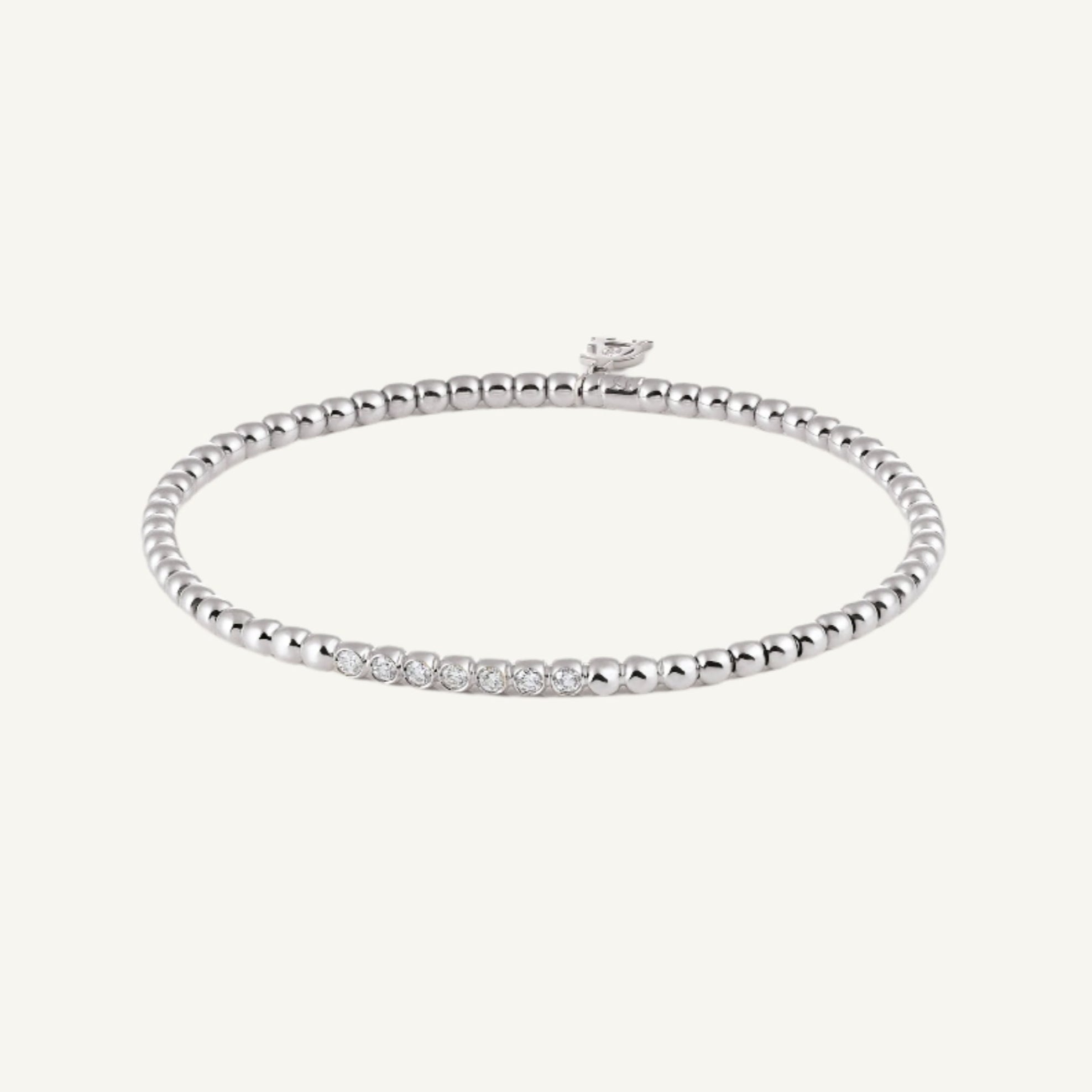 stretch silver bracelet