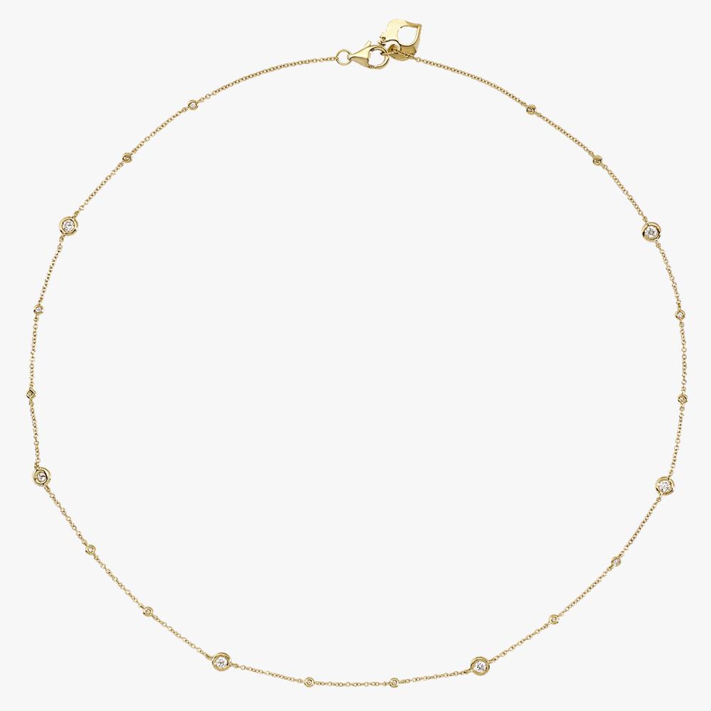 Chantecler Capri Necklace in 18kt Yellow Gold with Diamonds 37887