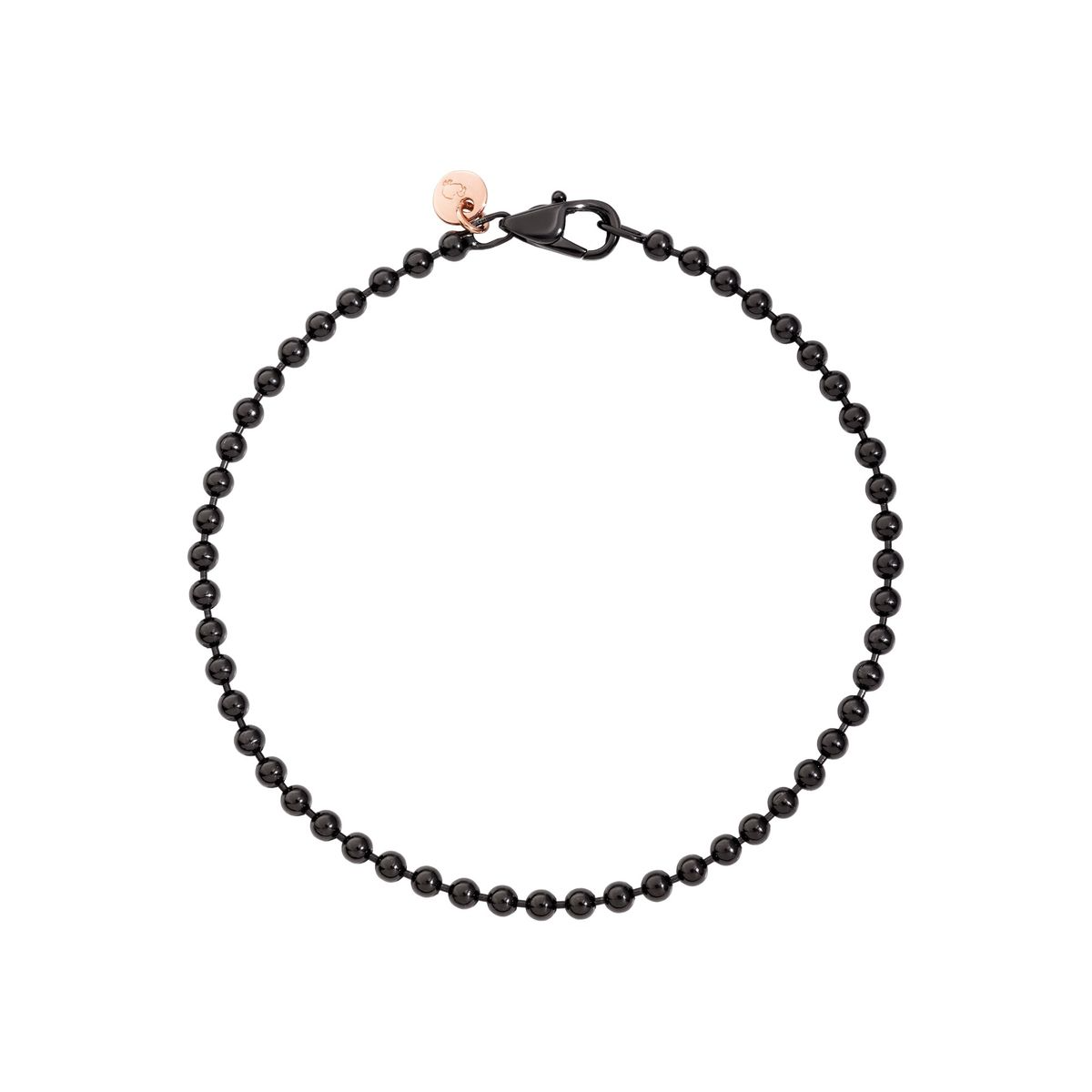 DoDo Bracelet BOLLICINE Steel and Black PVD