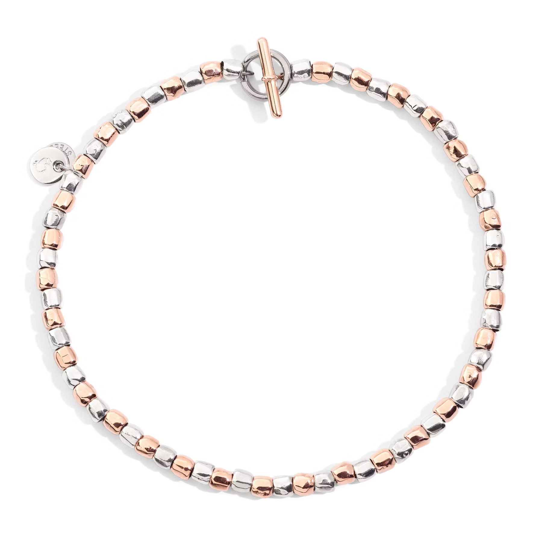 DoDo Bracelet GRANELLI MINI Rose Gold and Silver Kit DBC0002-GRANX-G9AMX