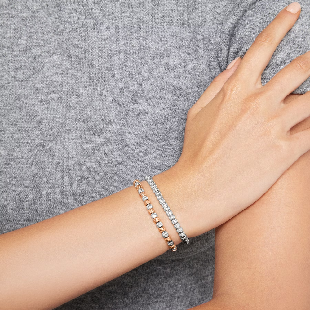 classic silver granelli bracelet kit at orsini