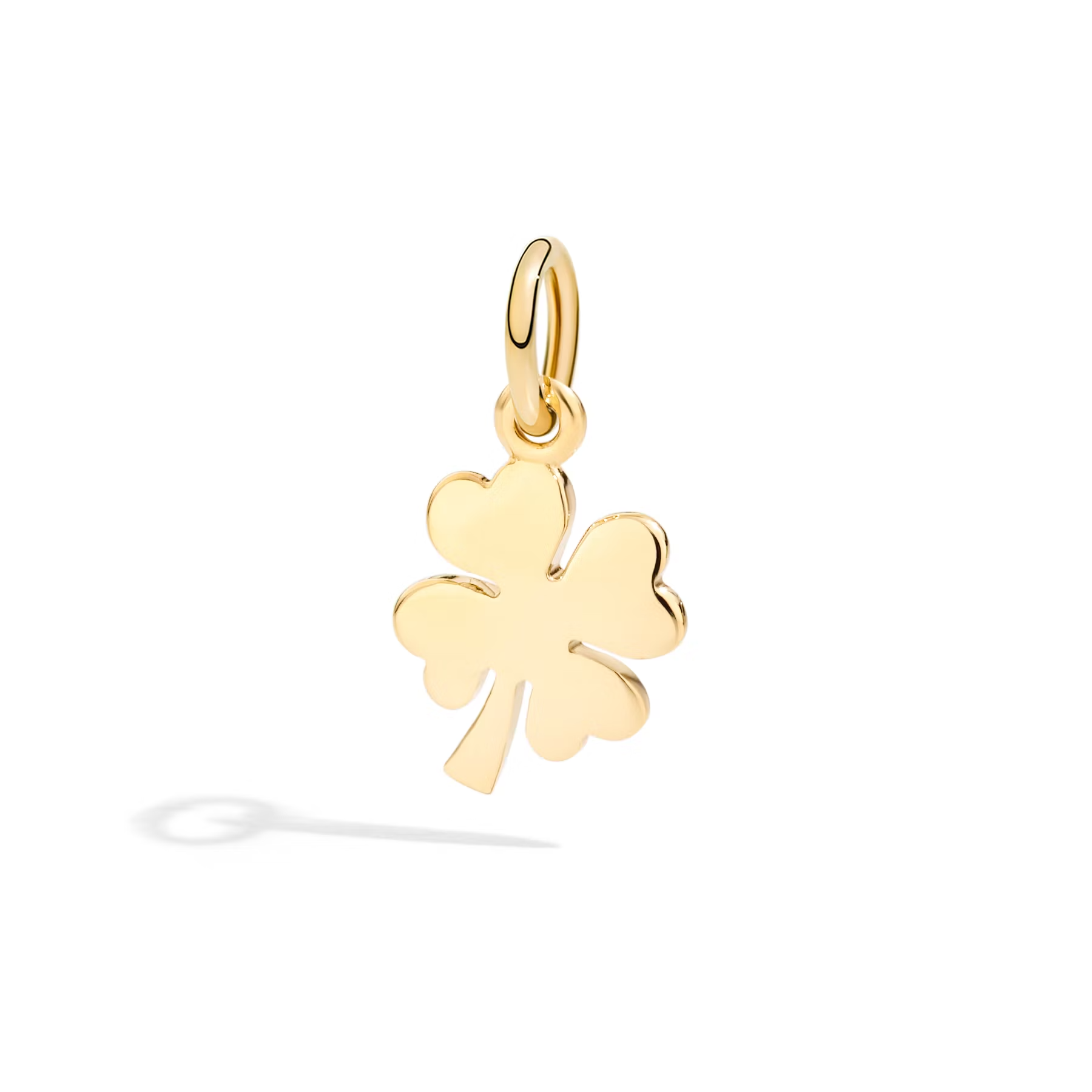 DoDo Charm FOUR LEAF CLOVER Yellow Gold