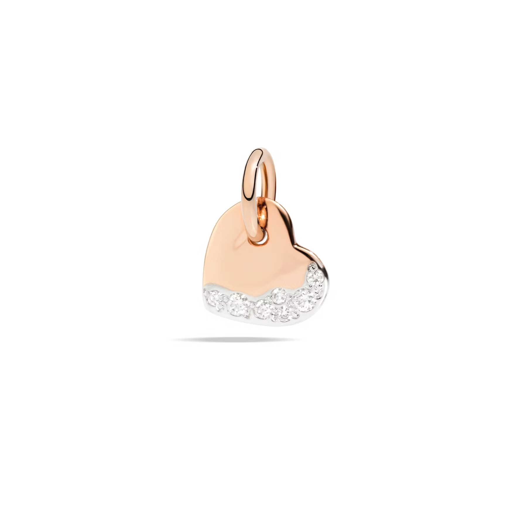 DoDo Charm HEART Rose Gold Diamonds
