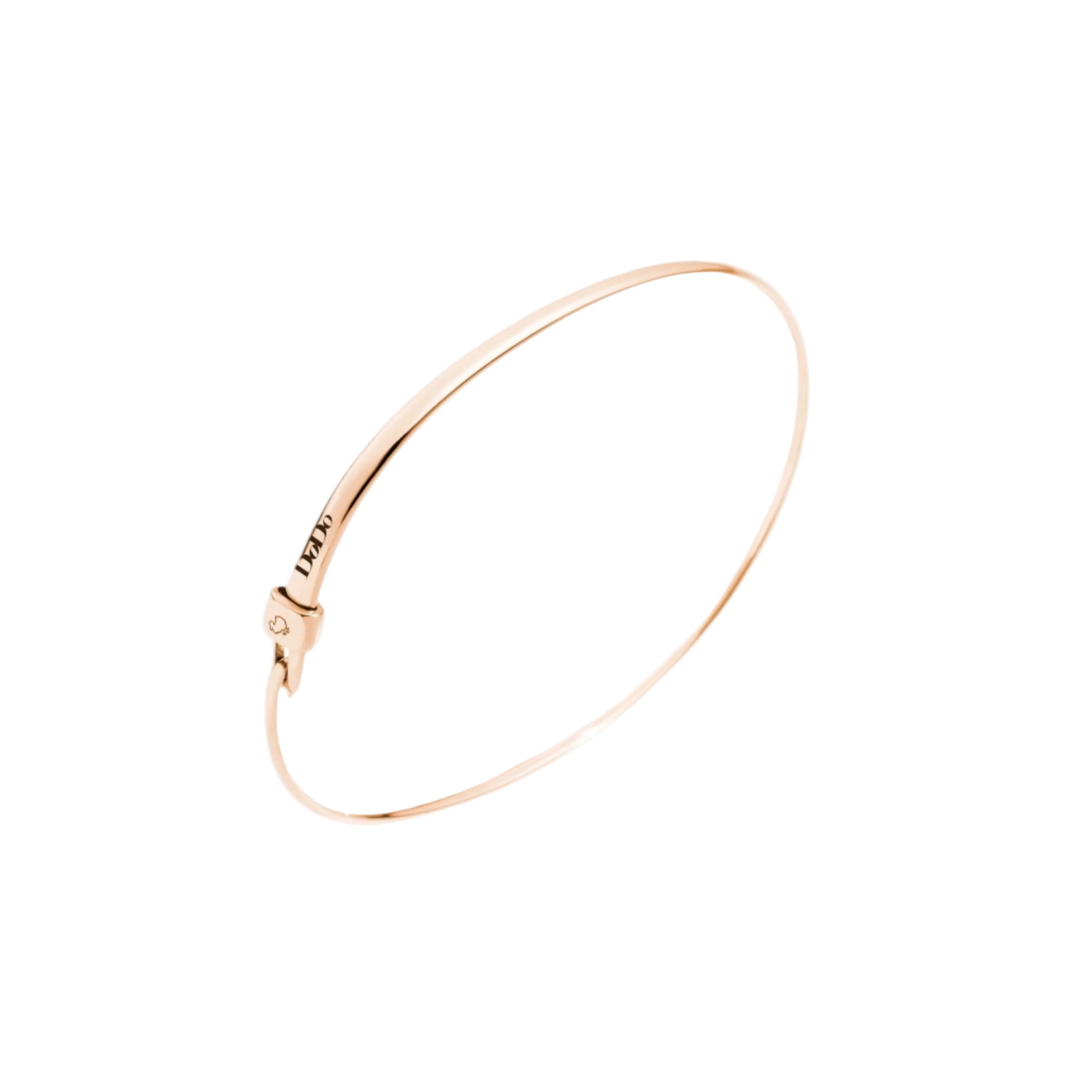 Dodo Bangle ESSENTIALS Rose Gold with Stopper