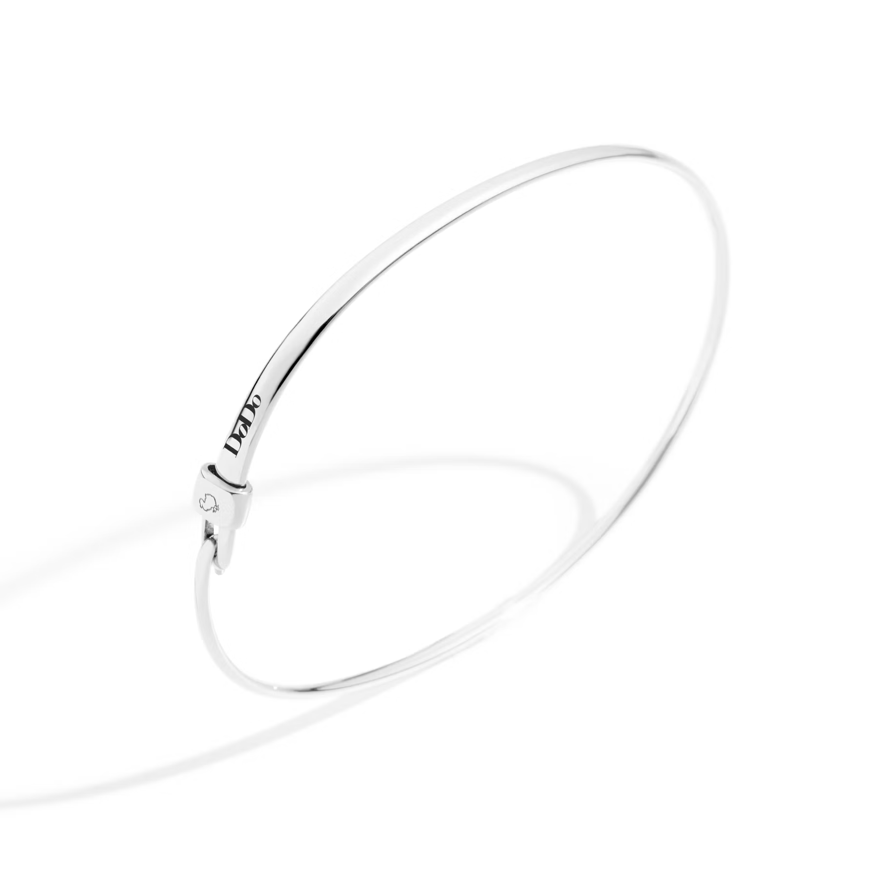 silver bangle from Dodo, handmade Italian jewellery