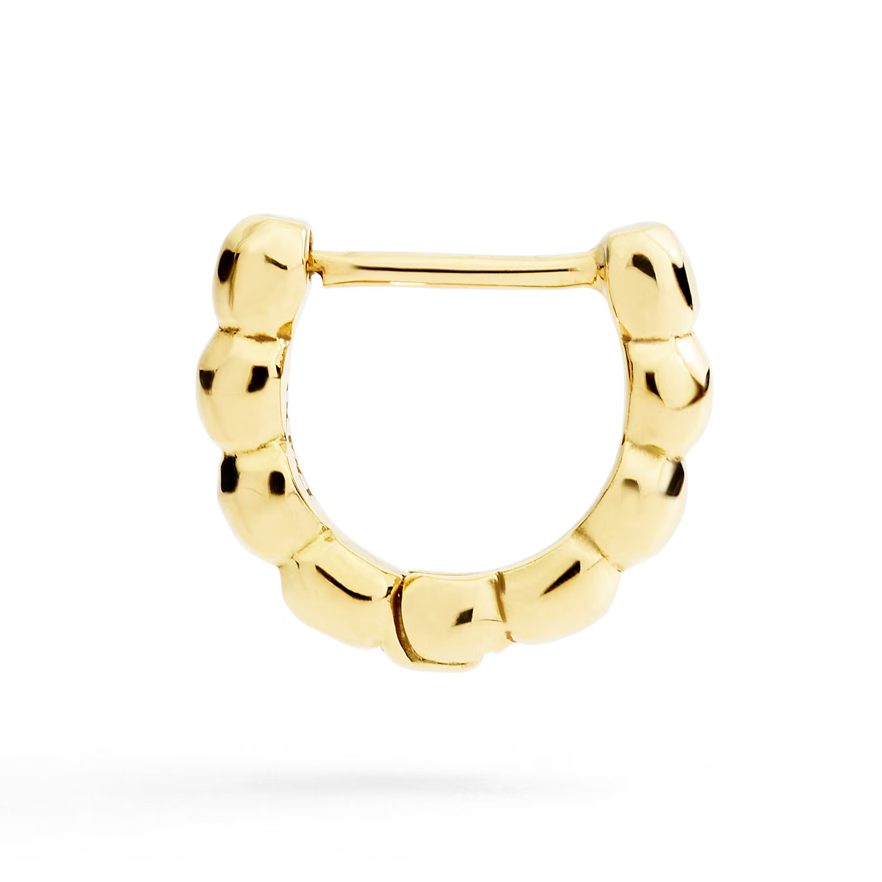 DoDo GRANELLI 18K Gold Hoop Earrings DHC3001-GRANX-000OG