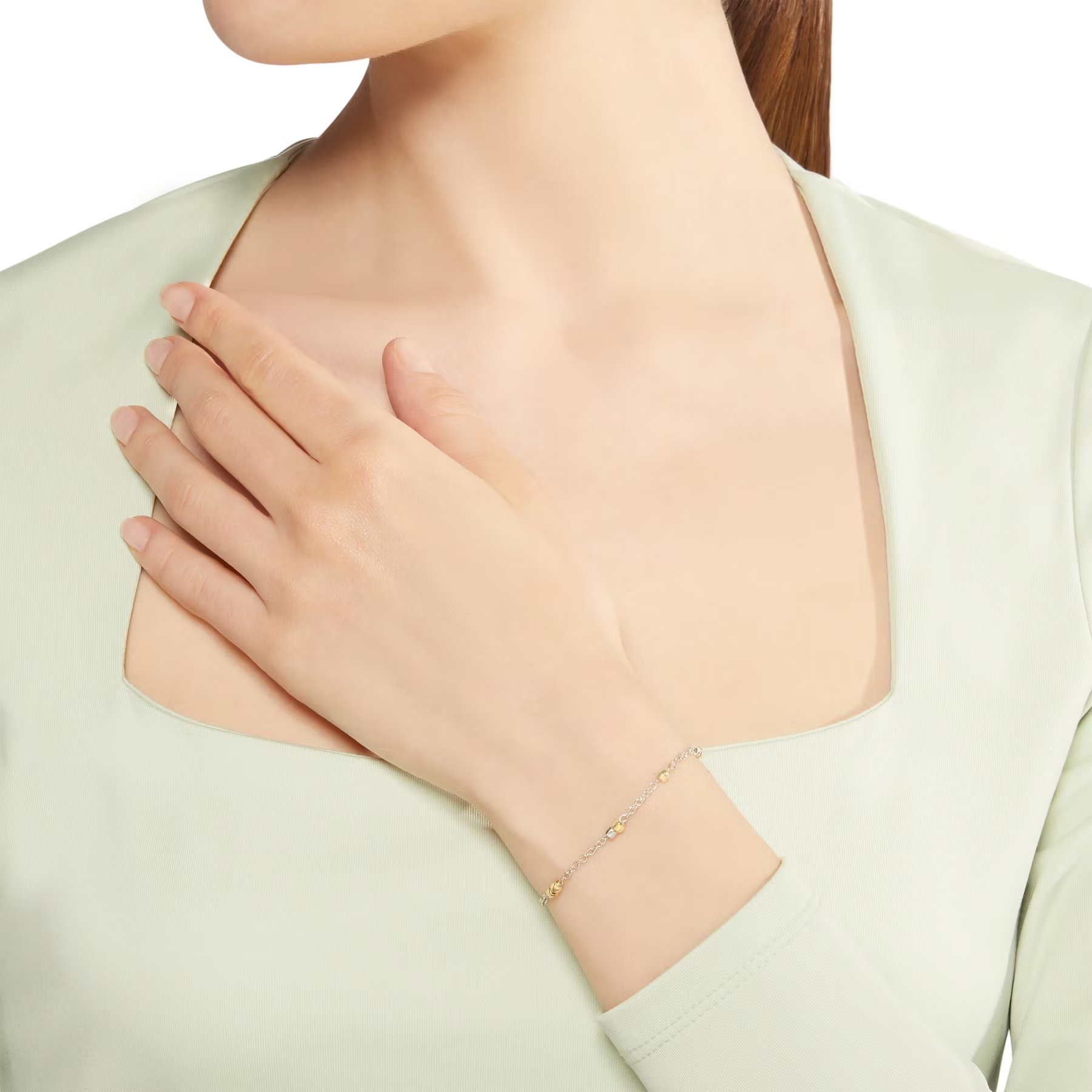 DoDo GRANELLI MINI Yellow Gold & Silver Bracelet DBC4000-GRANX-000OA