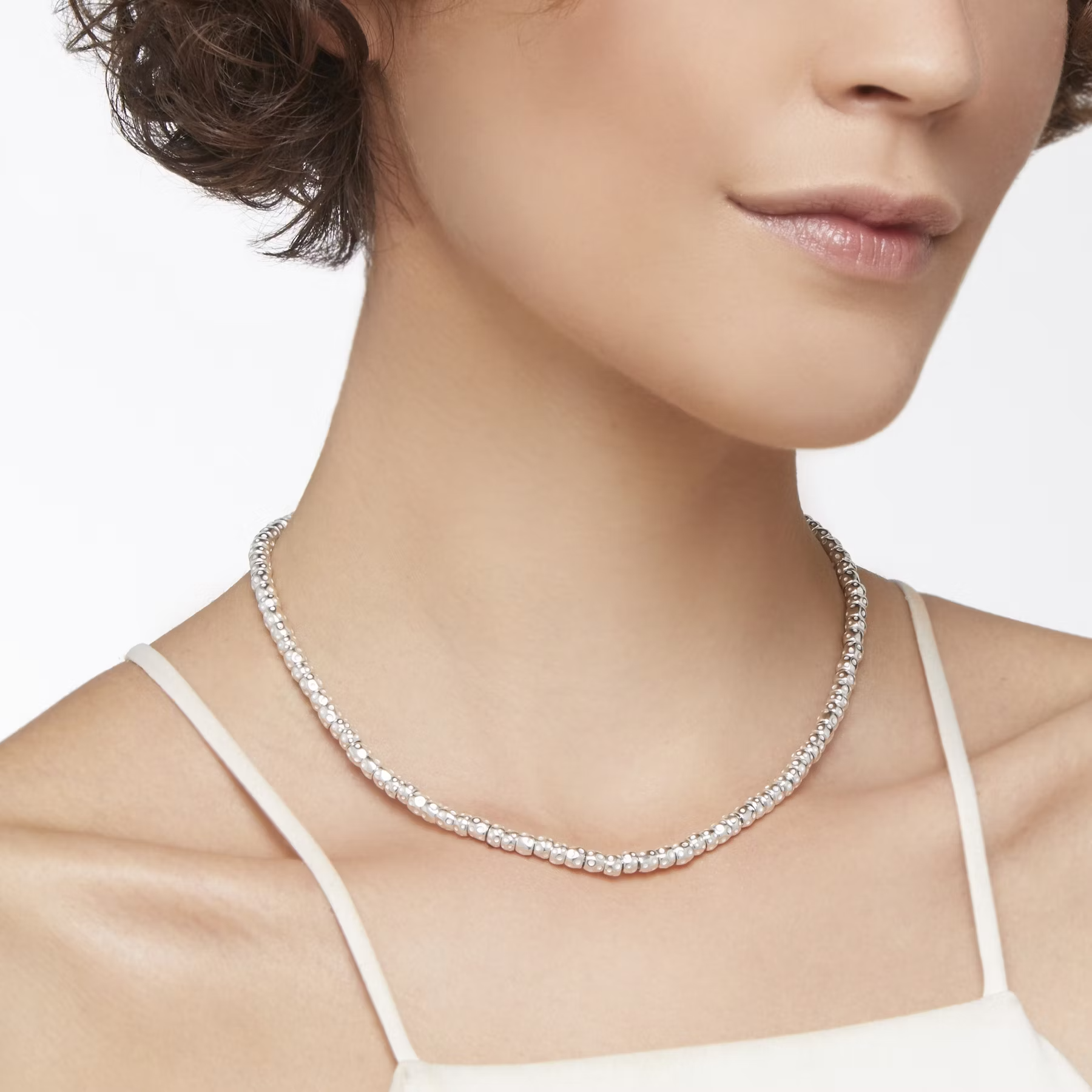 DoDo GRANELLI Silver Necklace DCB4001-GRANE-000OA