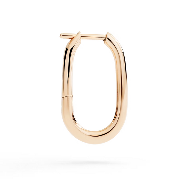 Chia Rose Gold Hoop Earring
