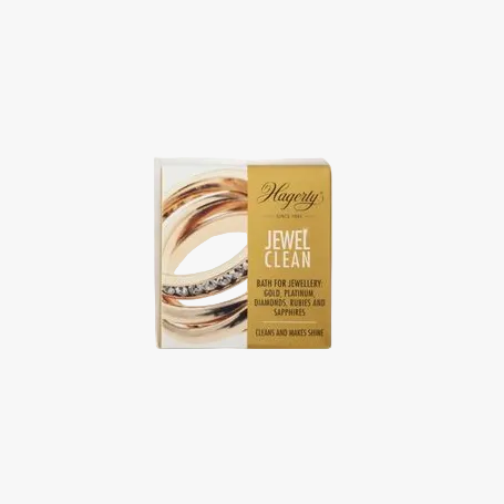 Hagerty White Line Jewel Clean 125ml jewellery cleaning solution for gold, platinum and precious gemstones