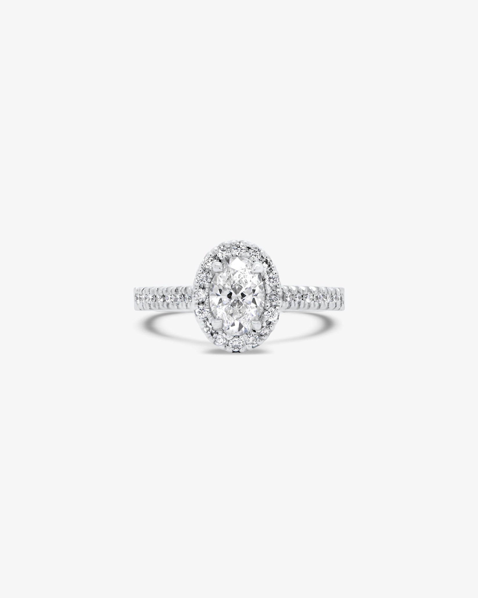 La Fenice Oval Diamond Engagement Ring