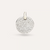 Large Sabbia Pendant in White Gold with Diamonds