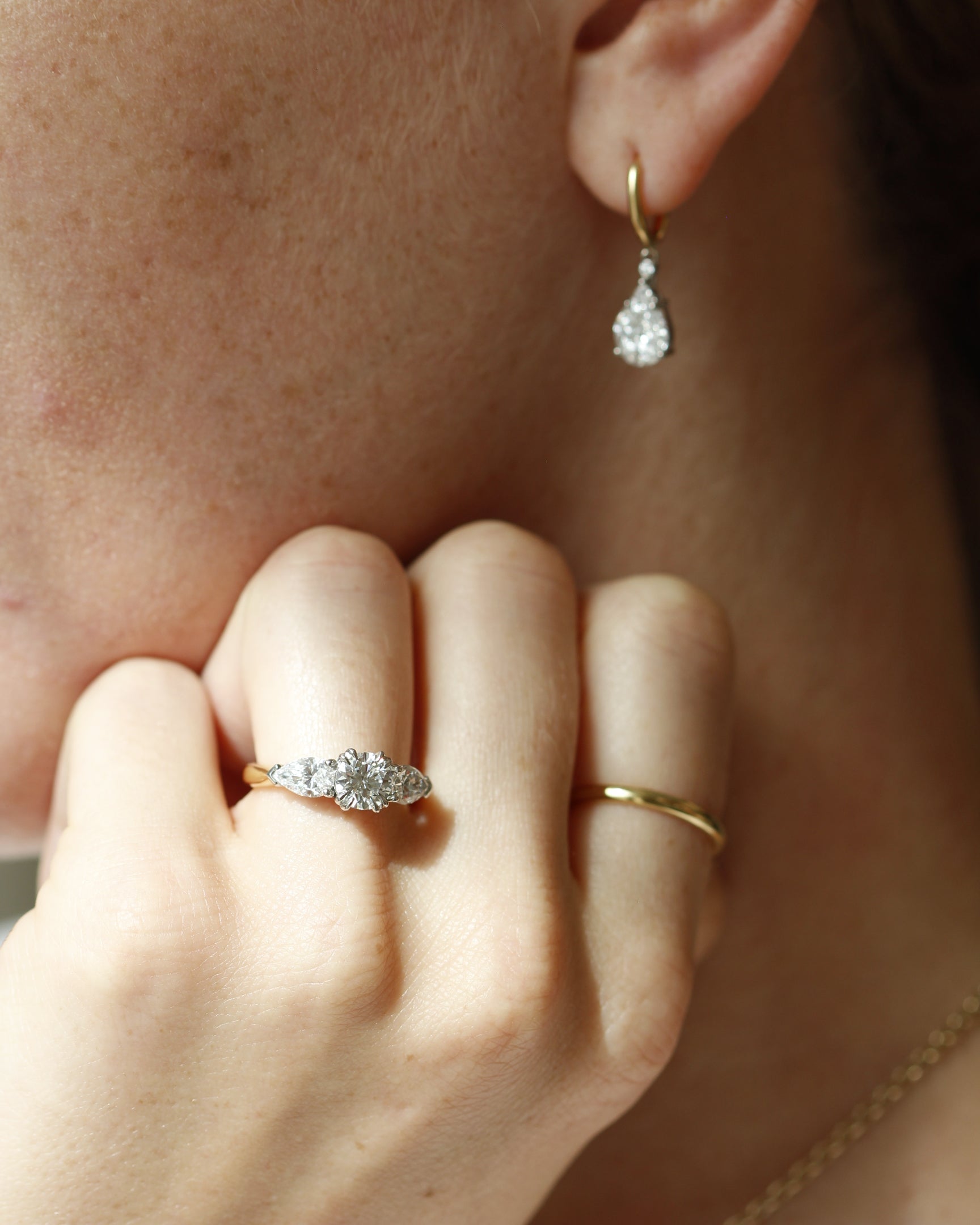 Sorrento Diamond Engagement Ring in Yellow Gold