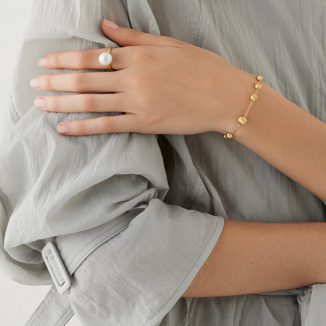 Marco Bicego Africa 18K Yellow Gold Small Bead Bracelet