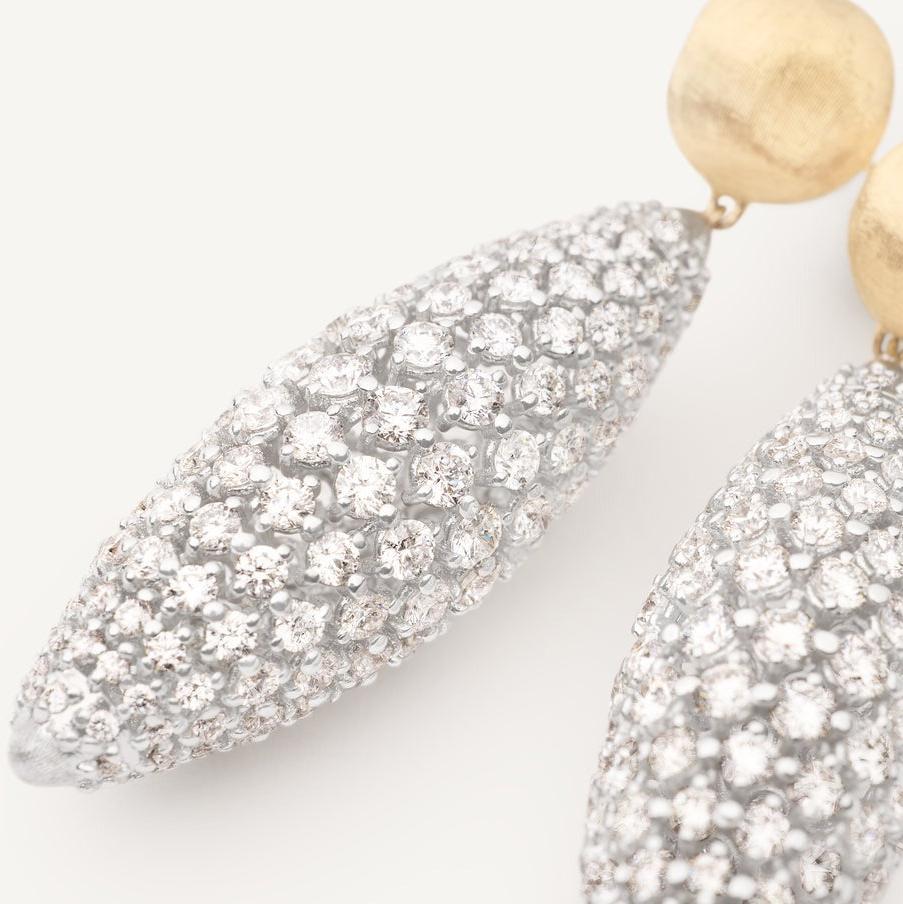 Marco Bicego Africa High Jewellery Diamond Earrings OB1876 B YW Q6