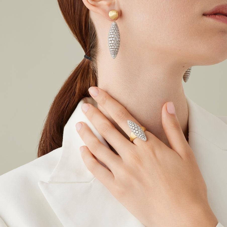 Marco Bicego Africa High Jewellery Diamond Ring AB654 B YW