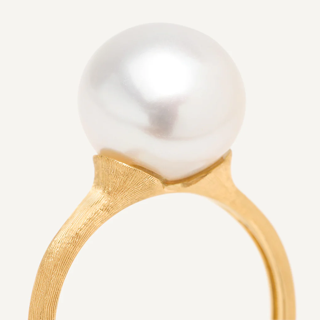Marco Bicego Africa Ring 18k Yellow Gold with Freshwater Pearl AB614-PL_Y