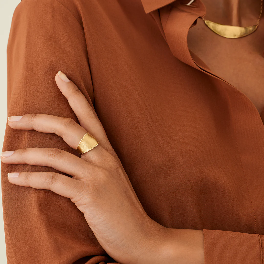 Marco Bicego Lunaria Classic Gold Ring AB550_Y