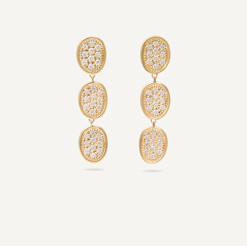 diamond drop earrings