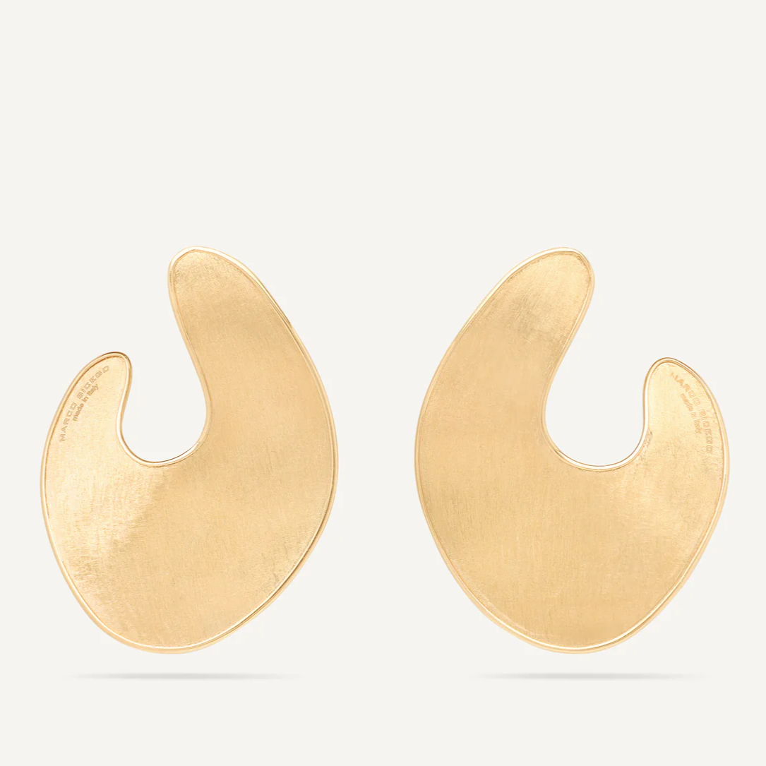 Marco Bicego Lunaria Statement Earrings in Gold OB1912_Y