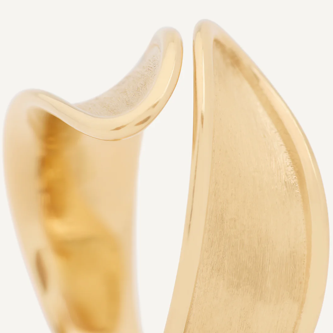 Marco Bicego Lunaria Twist Classic Gold Open Ring
