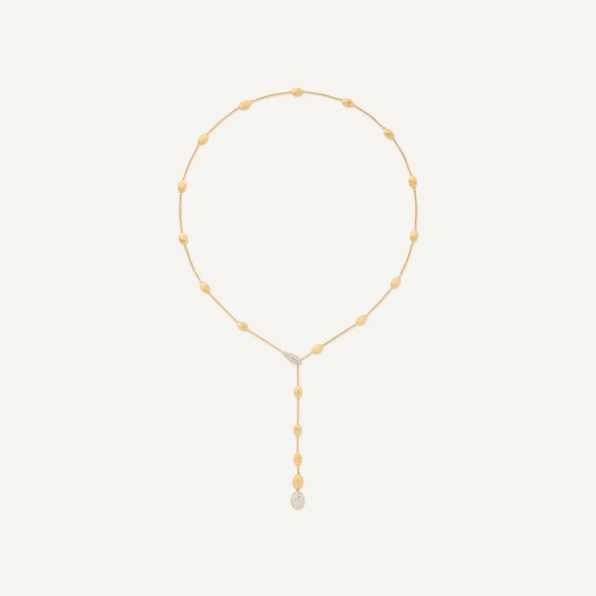 Marco Bicego Siviglia Lariat Necklace with Diamonds