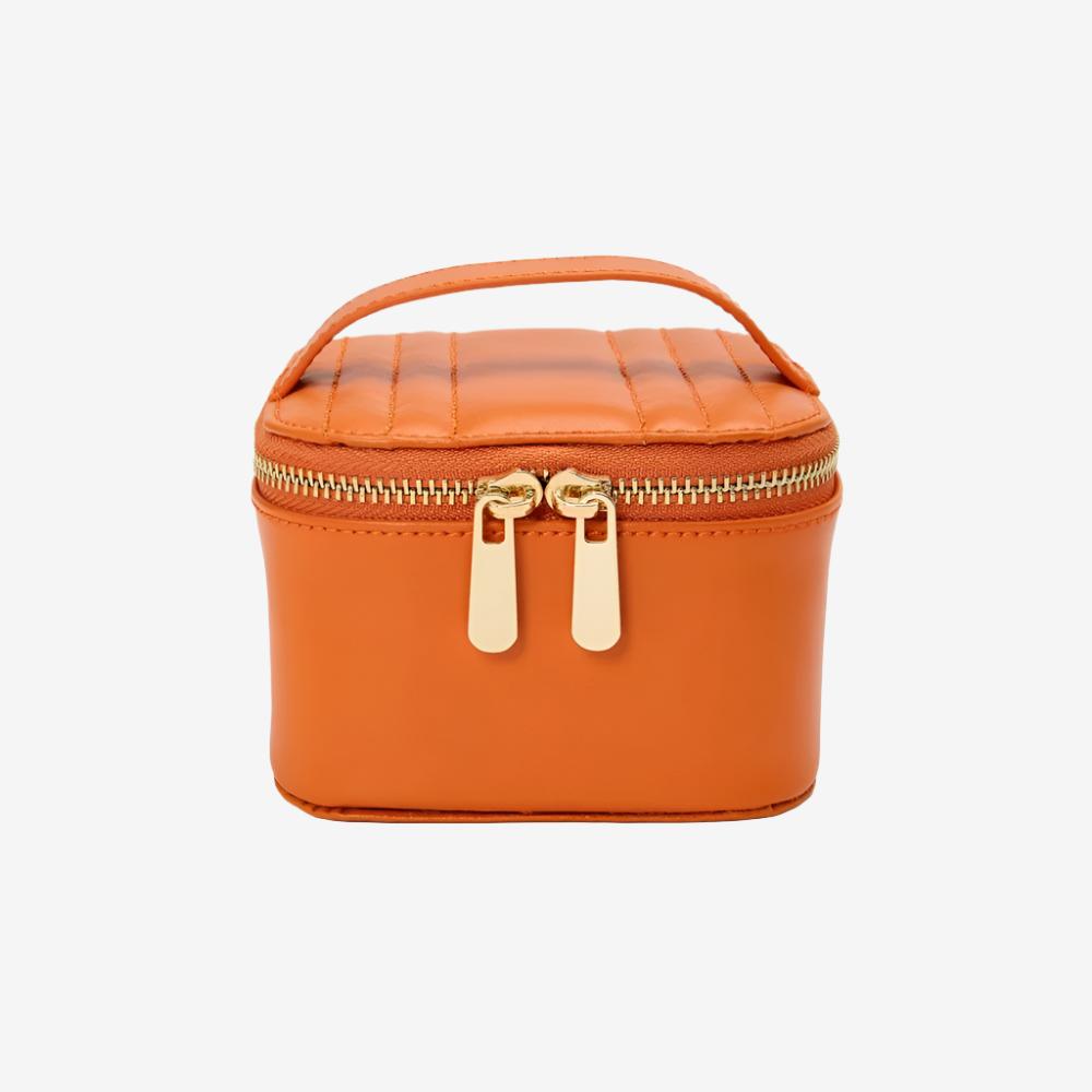 Maria Jewellery Travel Cube in Tangerine orsini fine jewellery