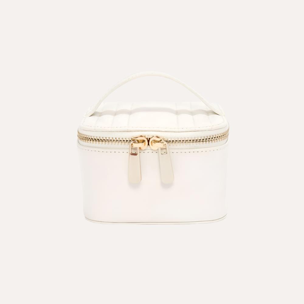 Maria white jewellery travel cube at Orsini