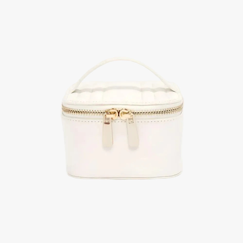 Maria white jewellery travel cube at Orsini by Wolf