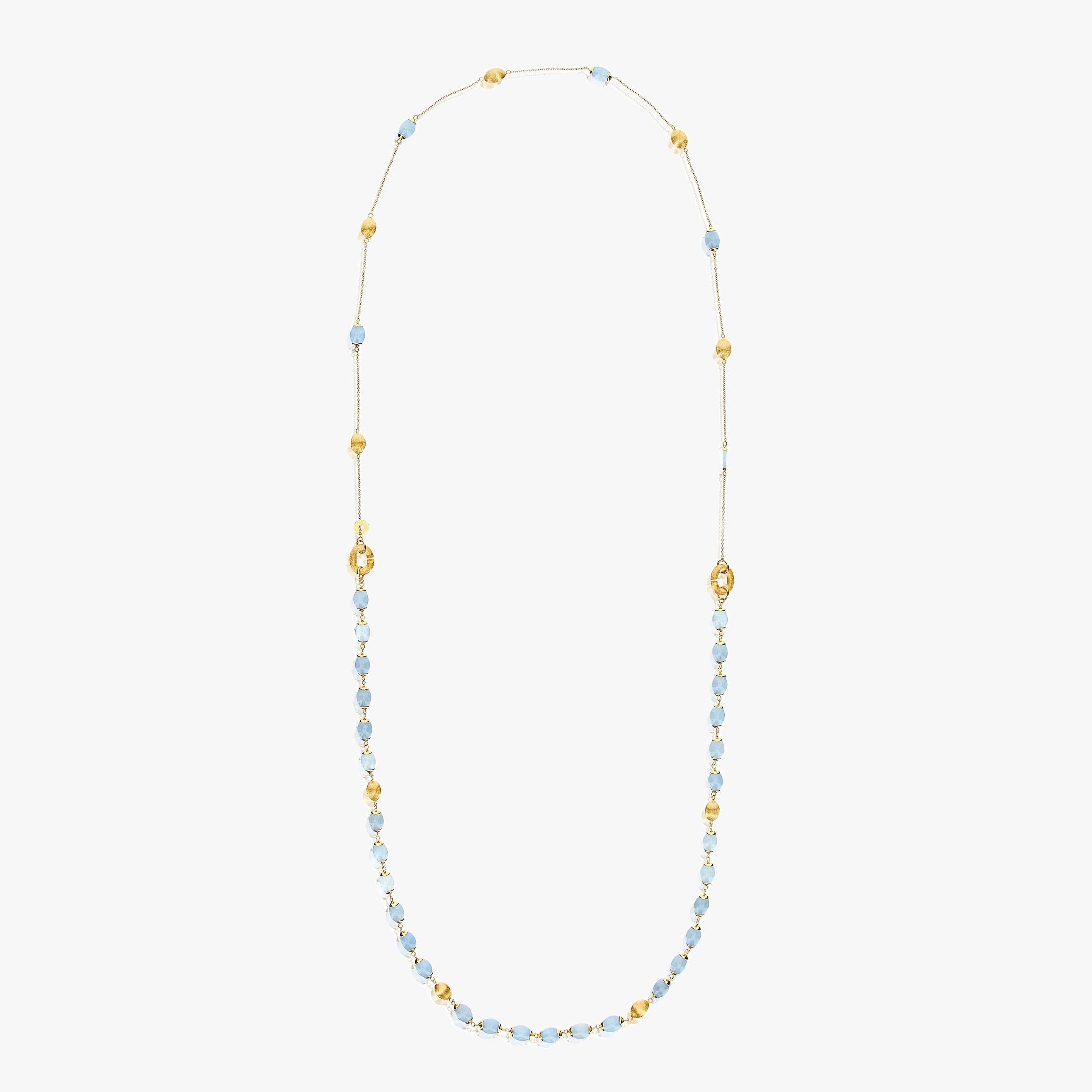 Nanis Azure Gold and Aquamarine 3 In 1 Necklace CN4-575_GG_IN