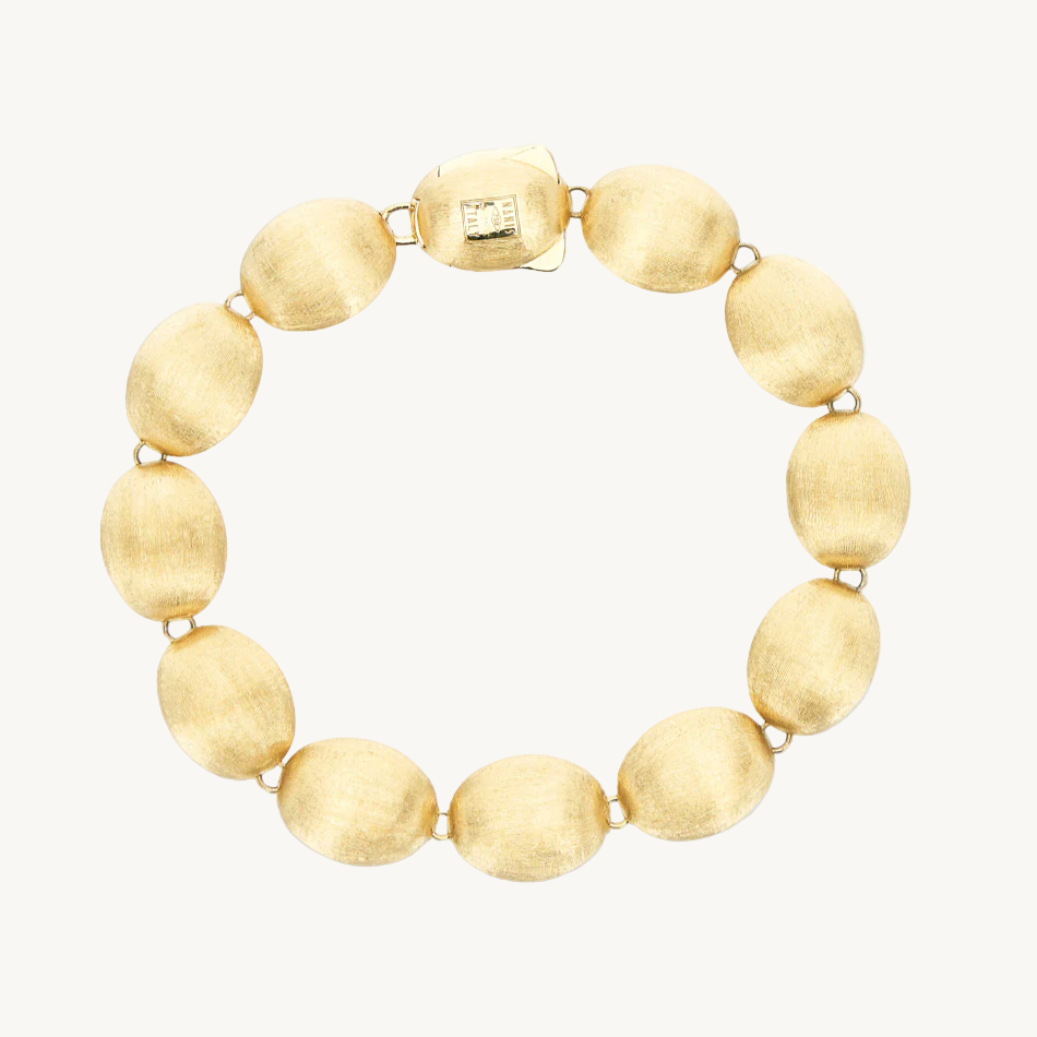 Nanis Dolcevita Muse Beaded Bracelet in Gold with Pink Quartz (Small) orsini fine jewellery