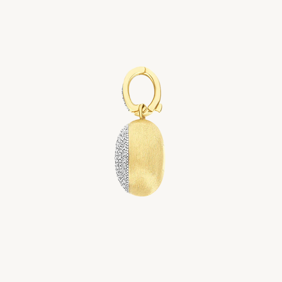 Nanis Muse Boule Diamond Pave Pendant in Gold (Small) PS14-609