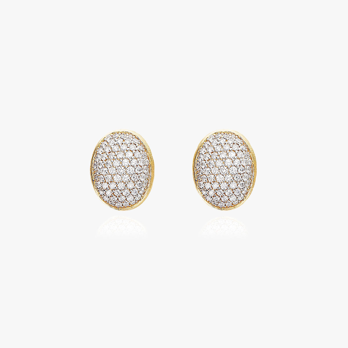Nanis Muse Diamond Pave Earrings in Gold (Small) OS1-559_GG
