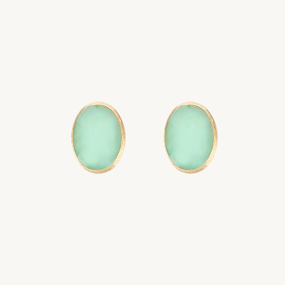 Nanis Muse Jadeite Earrings in Gold (Small) OA9-609 orsini