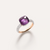 Nudo Classic Ring with amethyst and diamond