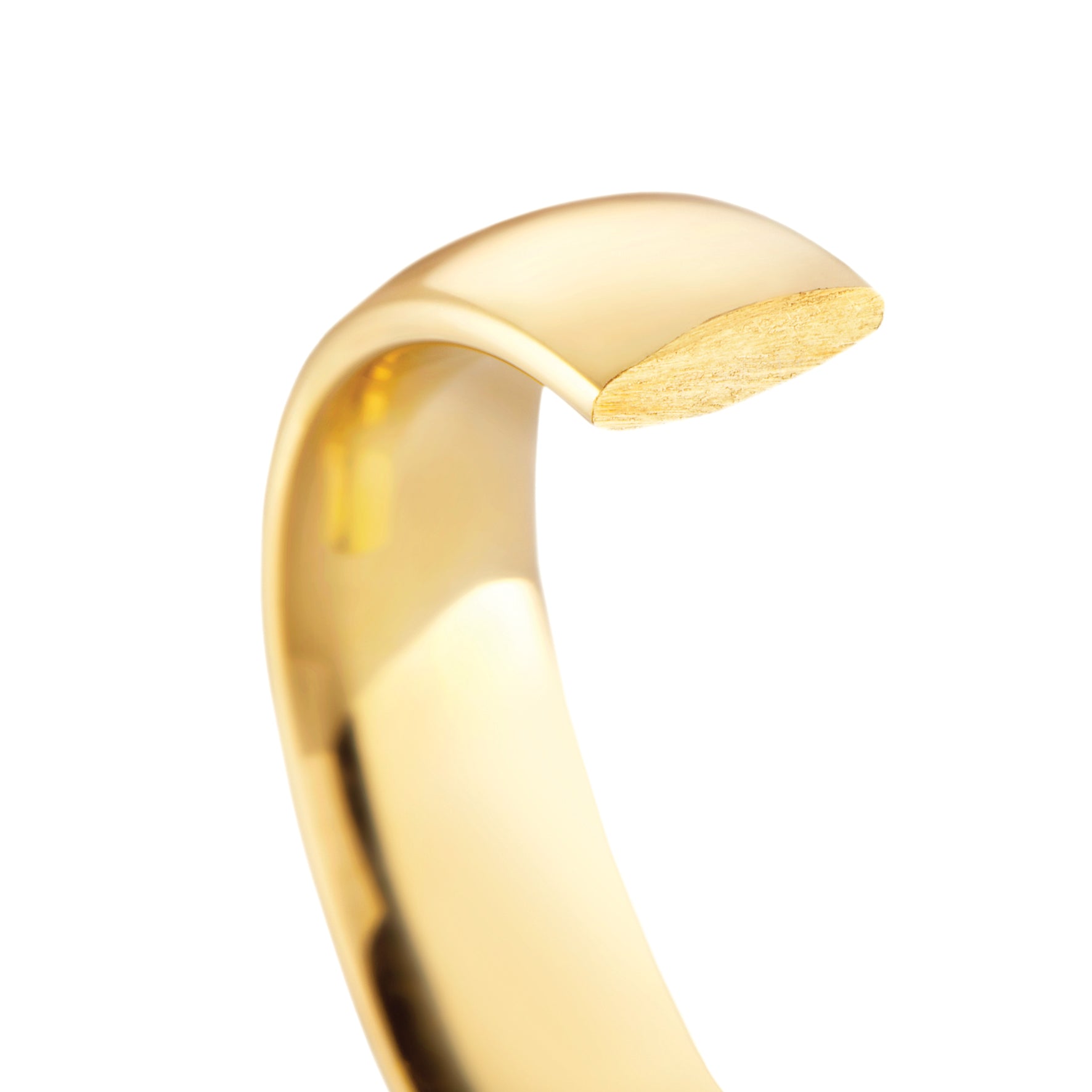 Orsini gold mens wedding ring