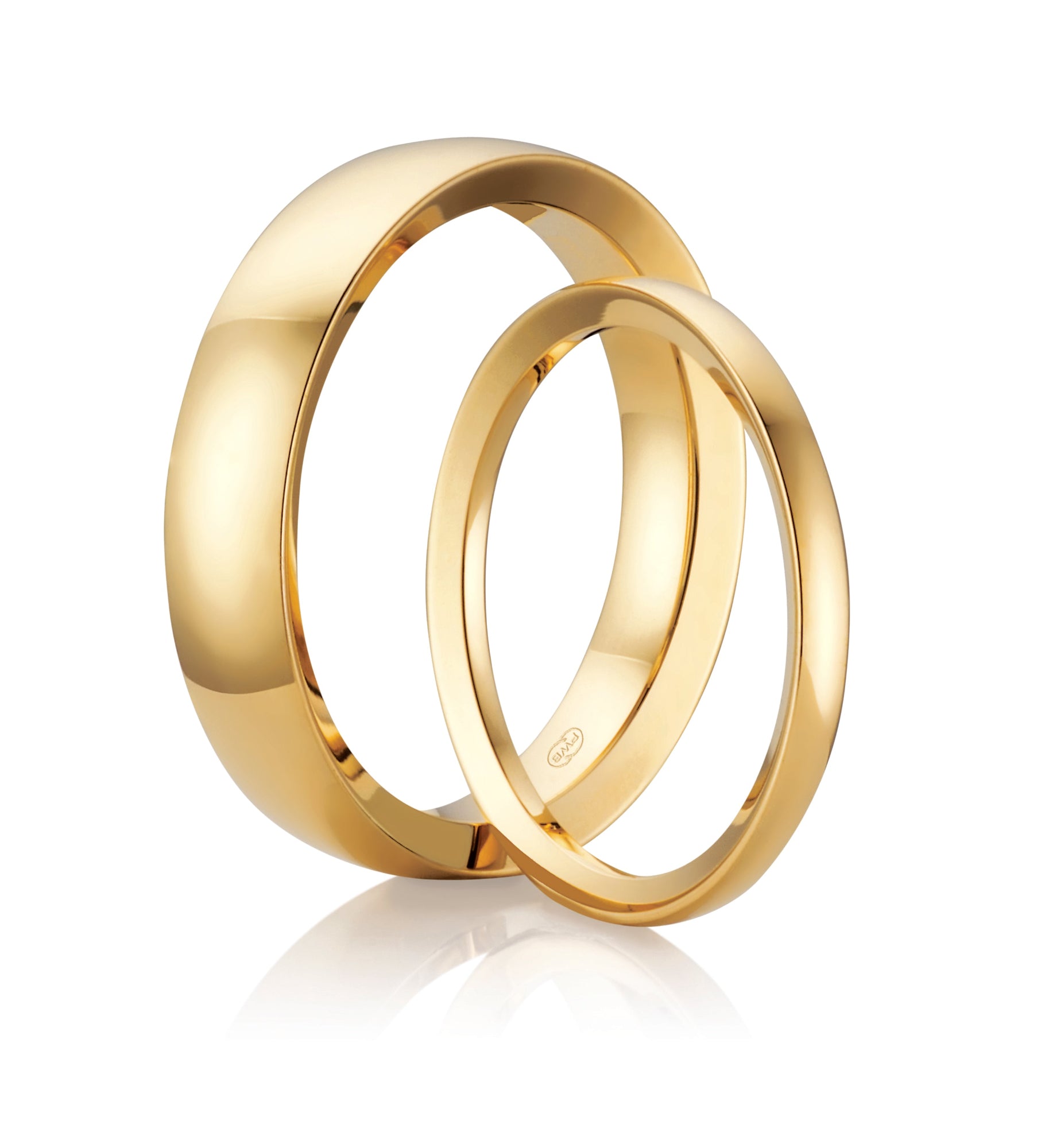Orion Wedding Rings in Gold