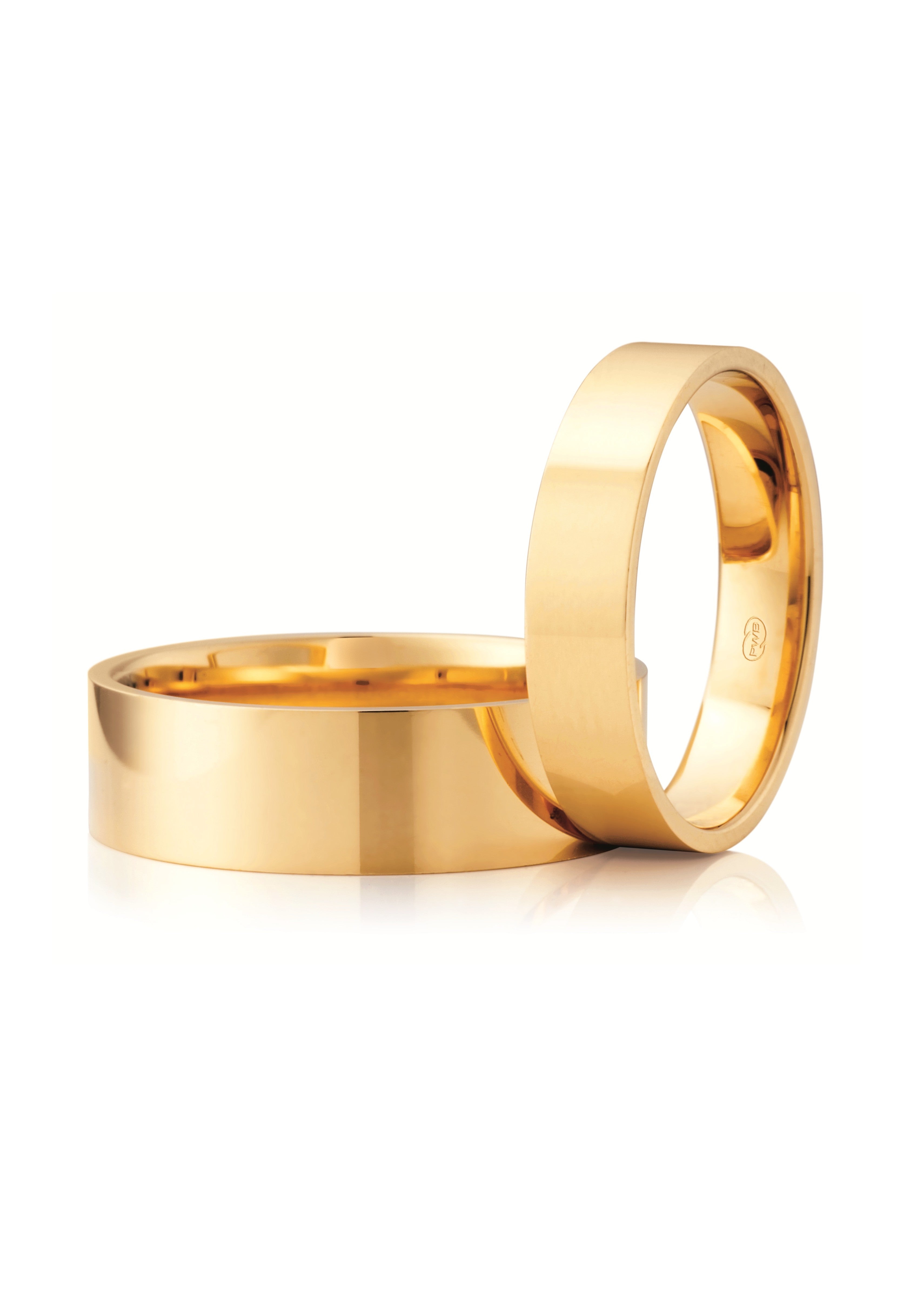 Flat Wedding Ring