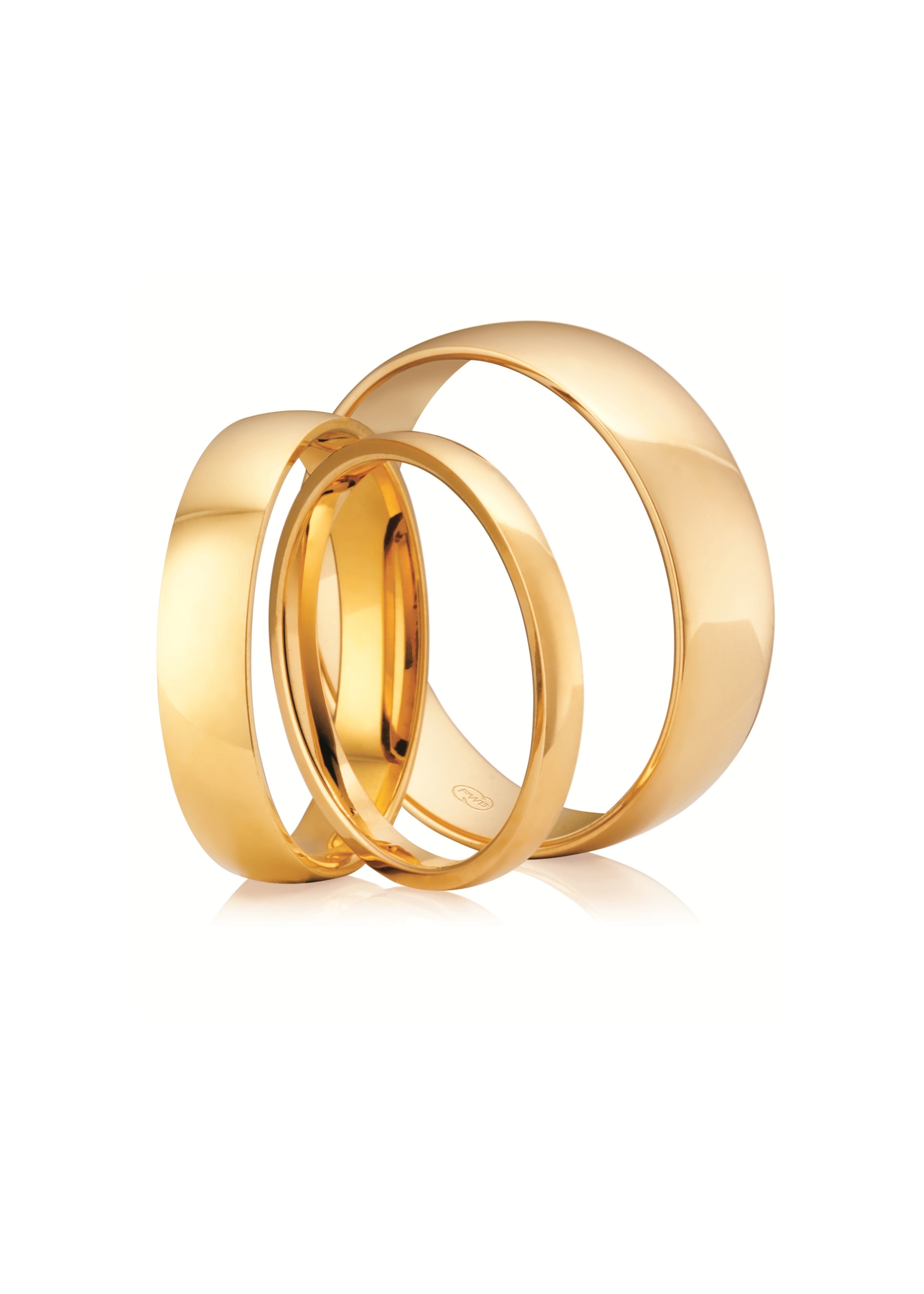 Half Round Wedding Ring