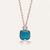 Pomellato Nudo Necklace with London Blue Topaz and Diamonds - Orsini Jewellers