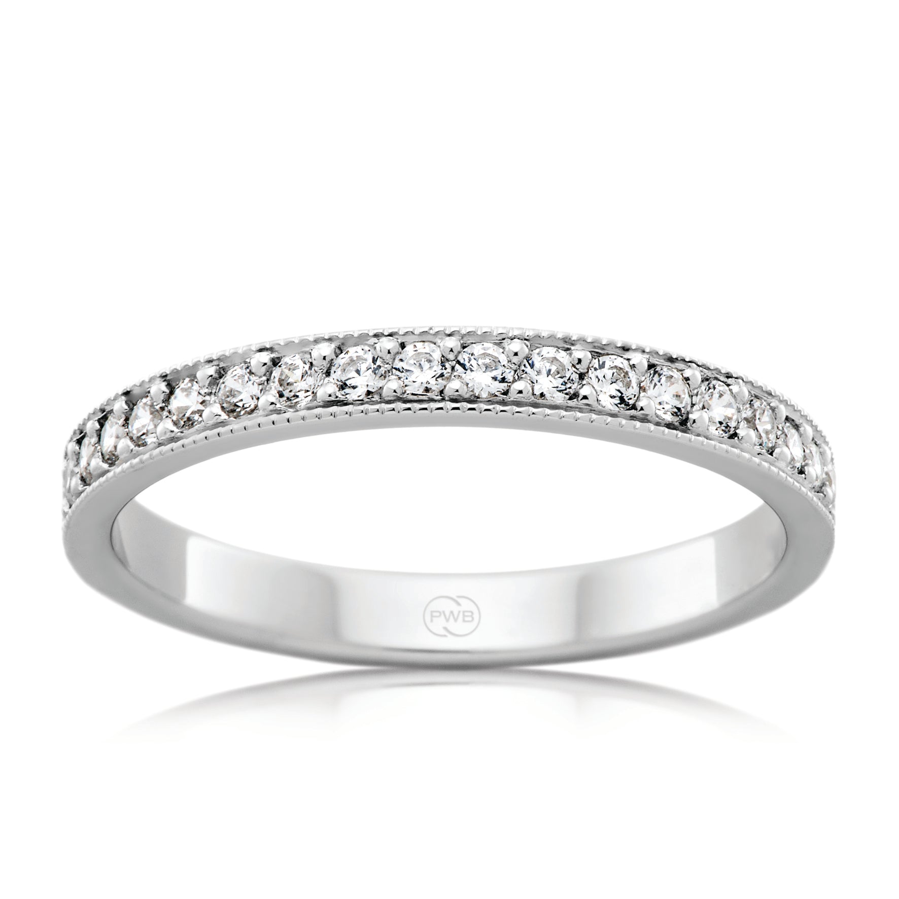 platinum and diamond wedding ring dainty auckland