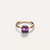 Pomellato Nudo Petit Ring with Amethyst in 18k Gold