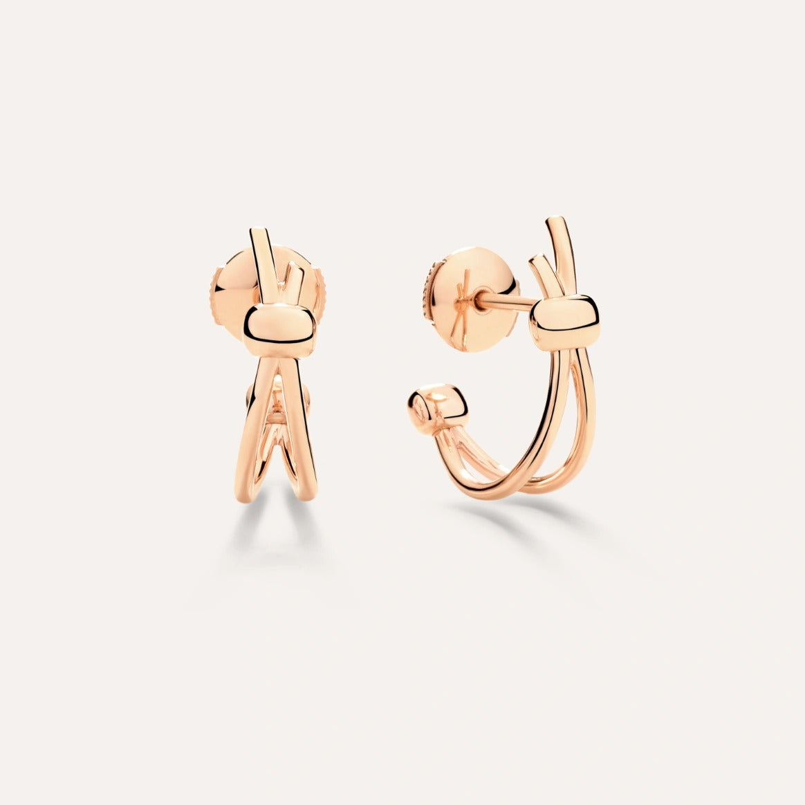 Pomellato Together Crossover Earrings in 18k Gold POC4010_O7000_00000