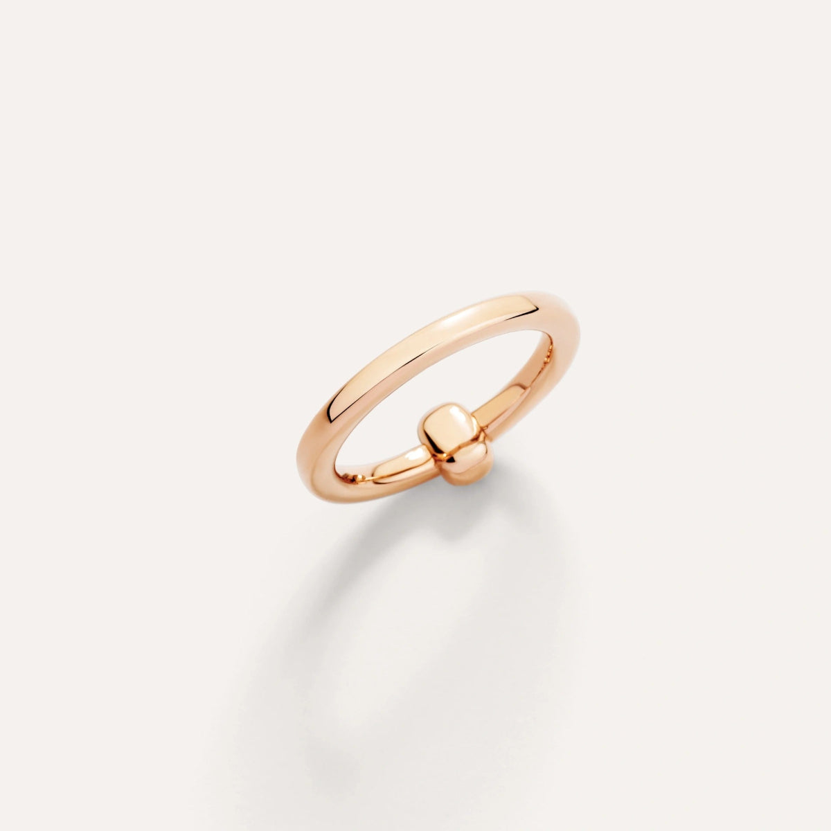 Pomellato Together Diamond and Rose Gold Single Band Ring
