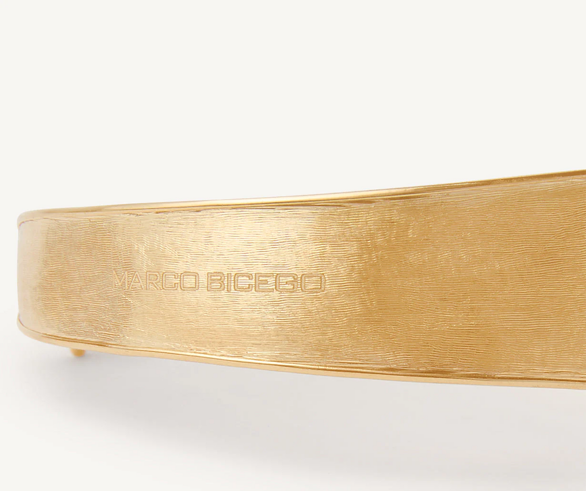 Marco Bicego Lunaria Bangle Medium 18k Gold - Orsini Jewellers