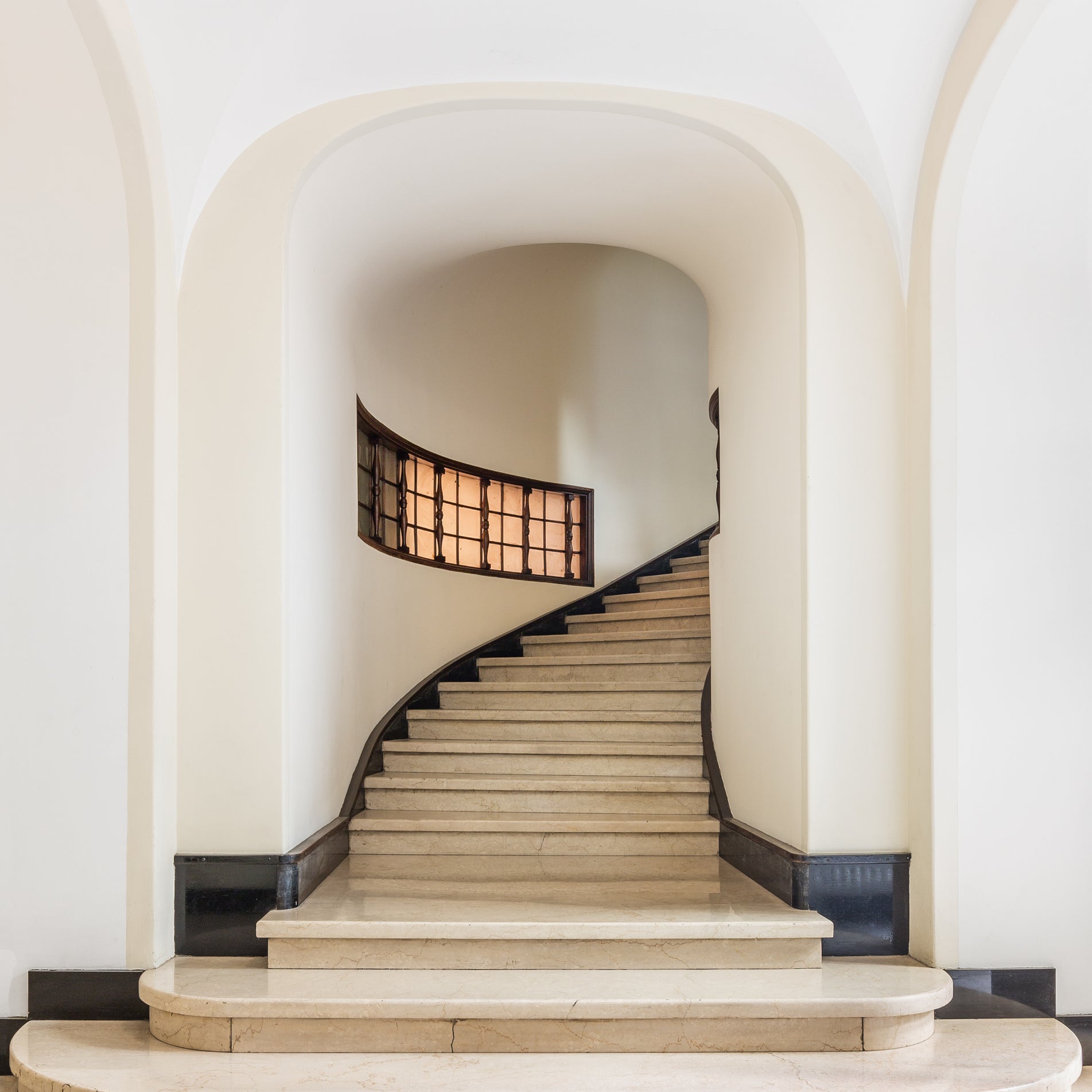 Image of stairwell used as inspiration by designer jewellery brand pomellato