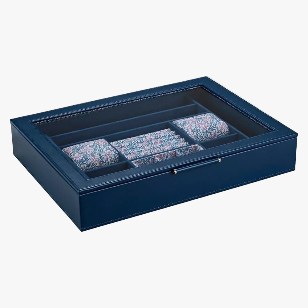 WOLF x Fiona Howard Sophia Jewellery Box with Window Orsini Parnell