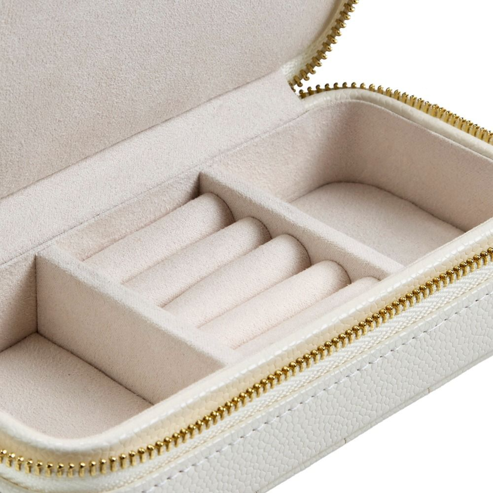 Lauren Medium Jewellery Box in Ivory